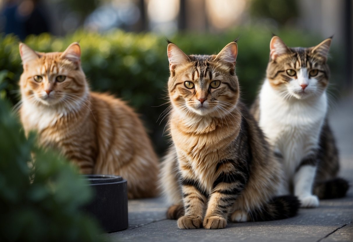 cats outside