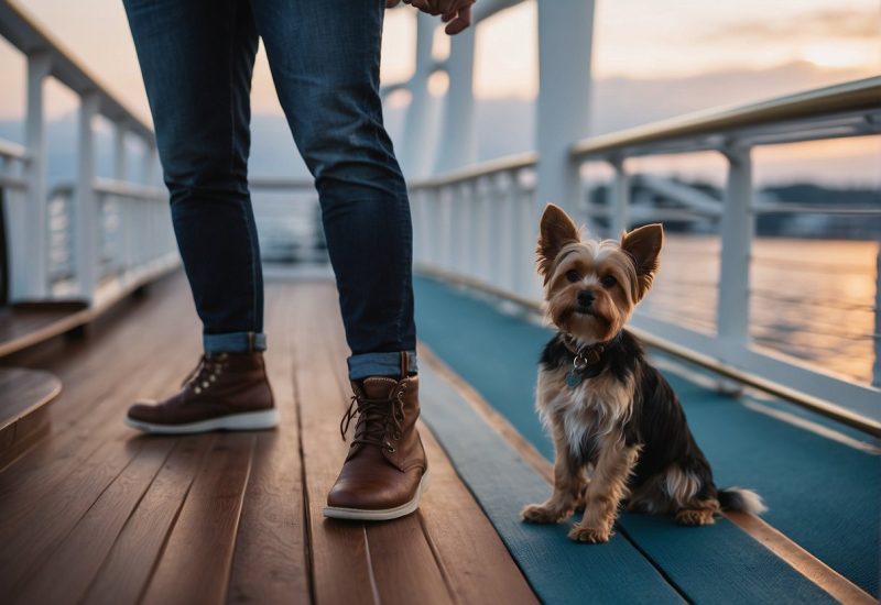 yorkie on cruise ship