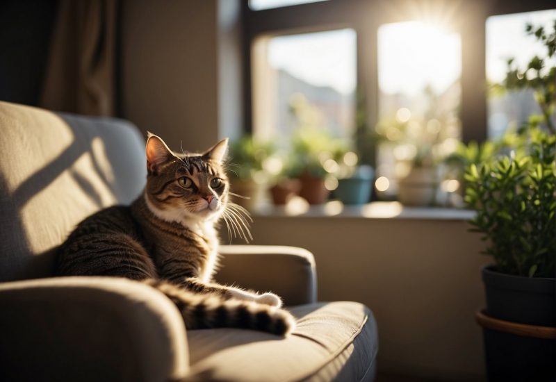 cat on couch cat on couch